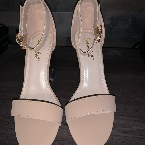 Nude clear block heel - Picture 5 of 6